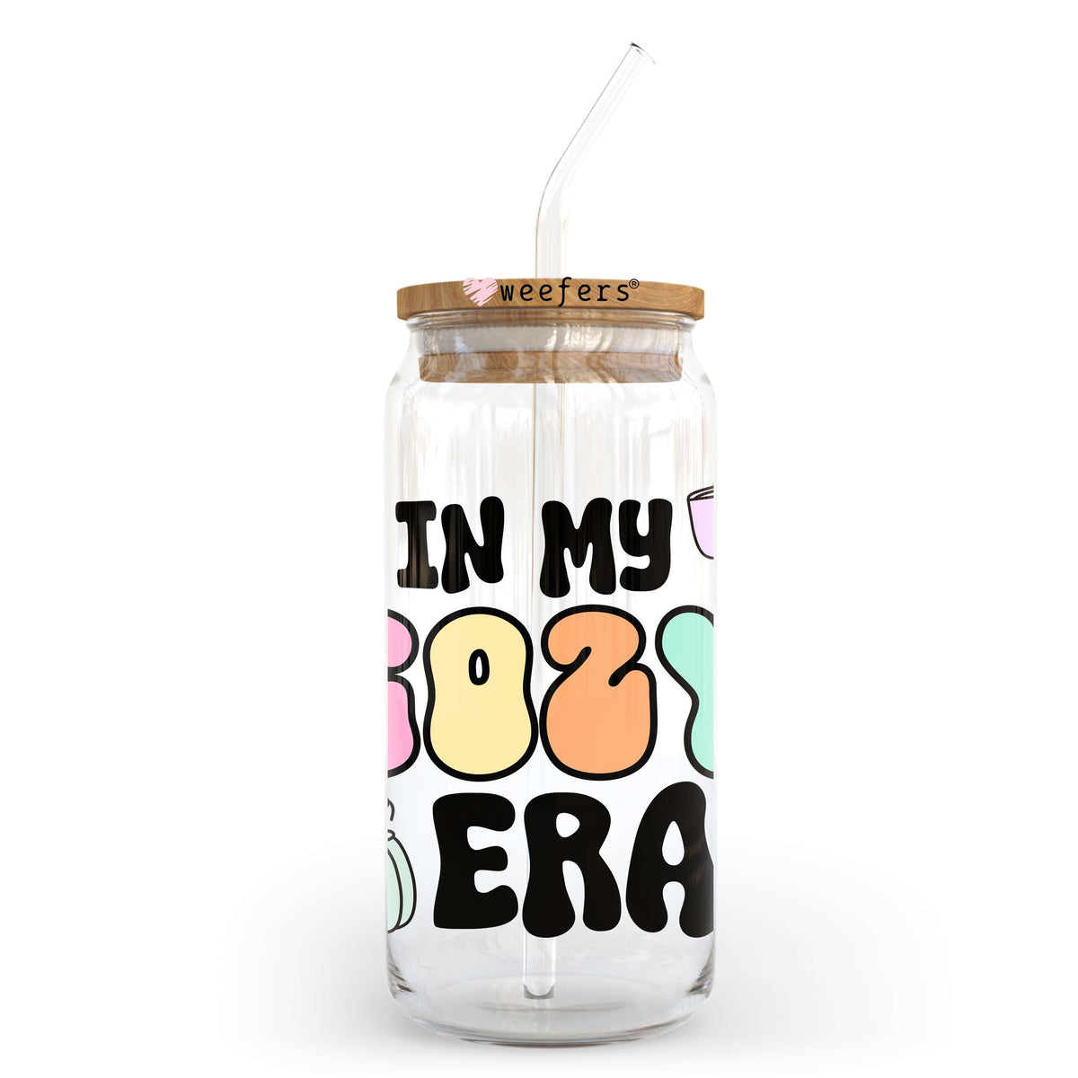 In My Cozy Era 20oz Libbey Glass Can, 34oz Hip Sip, 40oz Tumbler, 24oz Cold Cup UV DTF or Sublimation Decal Transfer Weefers