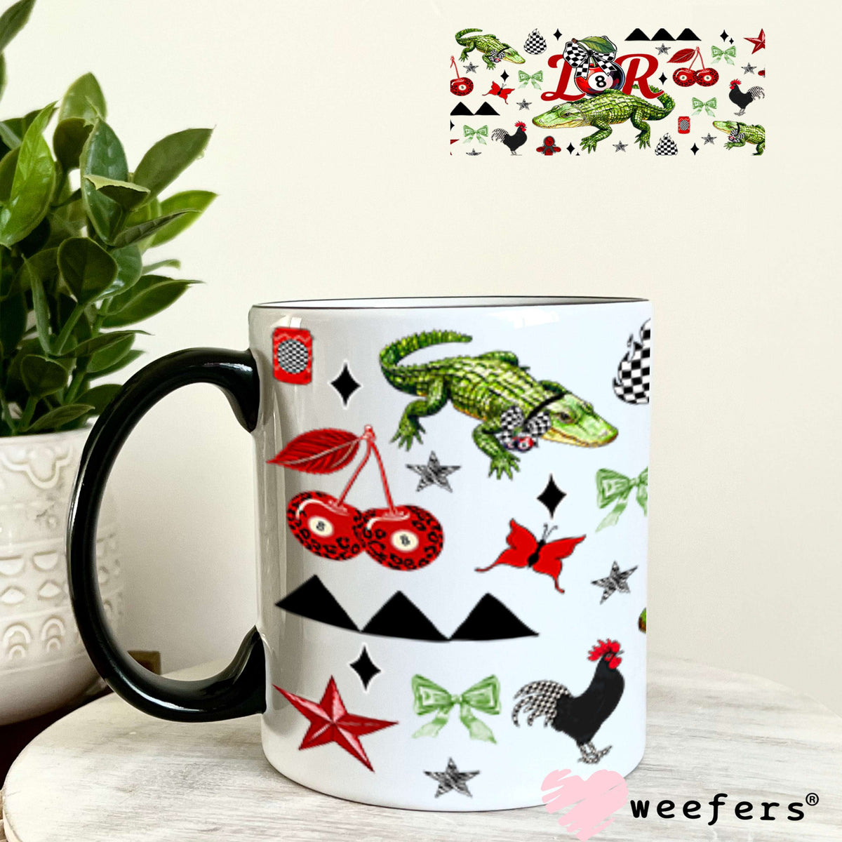 Later Gator UV DTF Cup Wrap - Weefers Exclusive Wrap 11oz Coffee Mug Cup Wrap Weefers