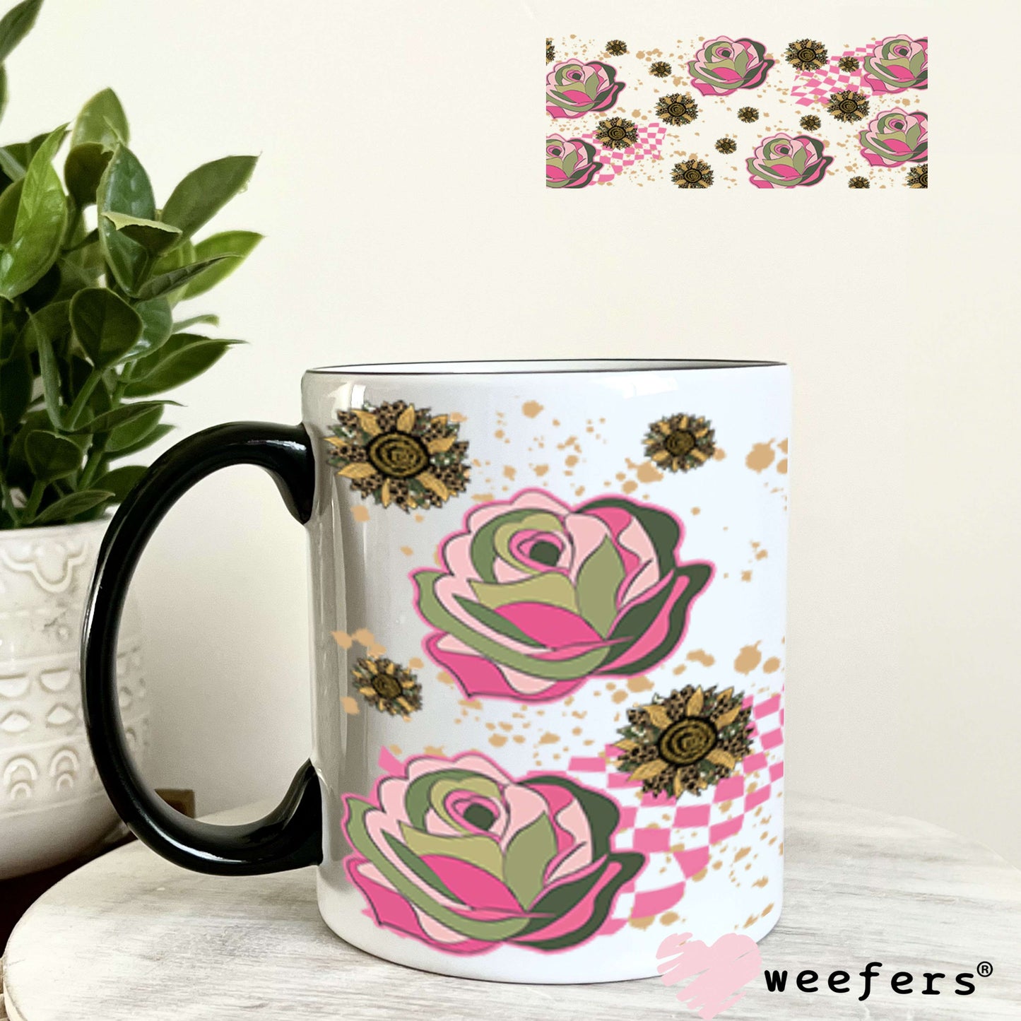 Camo is My Favorite Color Sidekick UV DTF Cup Wrap - Weefers Exclusive 11oz Coffee Mug Cup Wrap Weefers