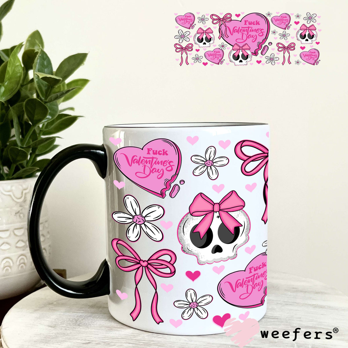 UV DTF Cup Wrap – F Valentine's Day Anti 11oz Coffee Mug Weefers