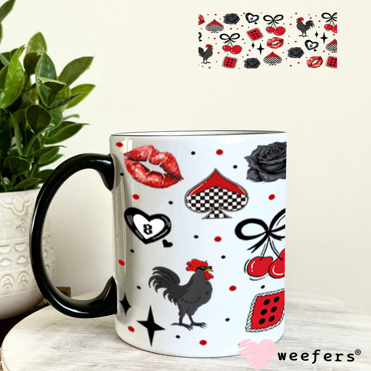UV DTF Cup Wrap – You're About as Pleasant as an Itchy Butthole Sidekick- Weefers Exclusive 11oz Coffee Mug Cup Wrap Weefers