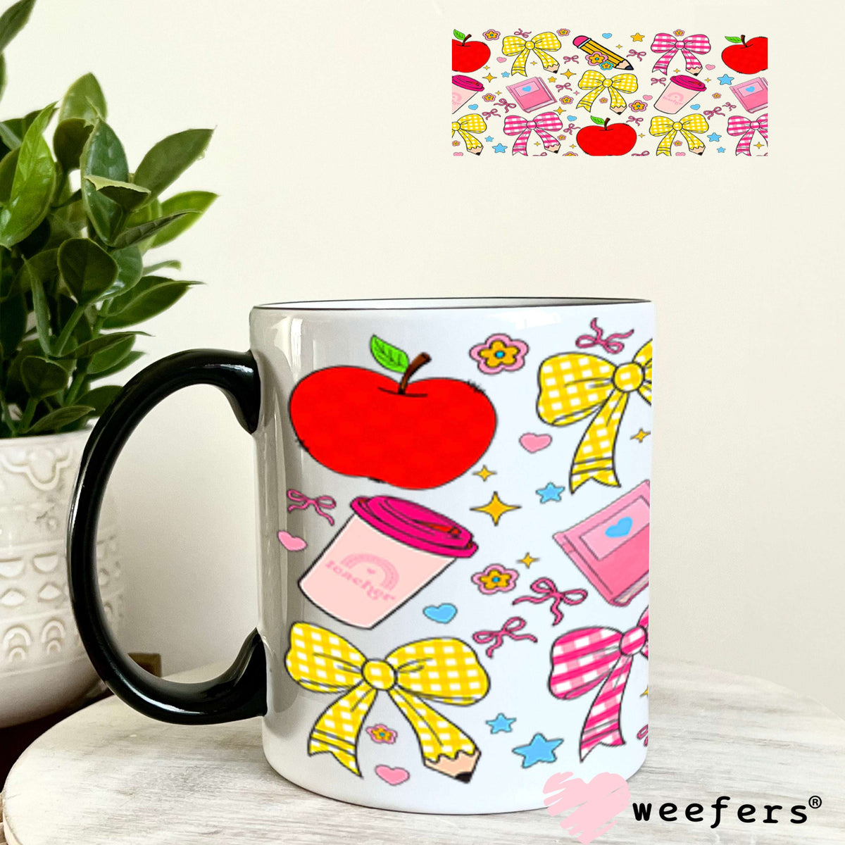 UV DTF Cup Wraps - Teacher Favorite Things 11oz Coffee Mug Weefers