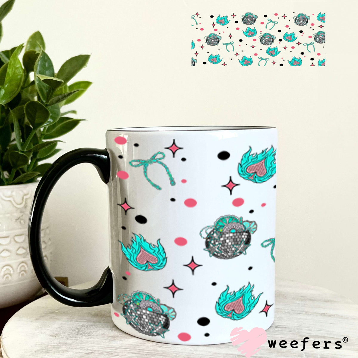 Cowgirl Candy Sidekick UV DTF Cup Wrap - WEEFERS EXCLUSIVE WRAP 11oz Coffee Mug Cup Wrap Weefers