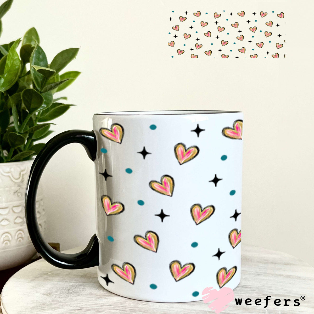 Spirit Lead Me Where my Faith is without Borders Sidekick UV DTF Cup Wrap - WEEFERS EXCLUSIVE WRAP 11oz Coffee Mug Cup Wrap Weefers