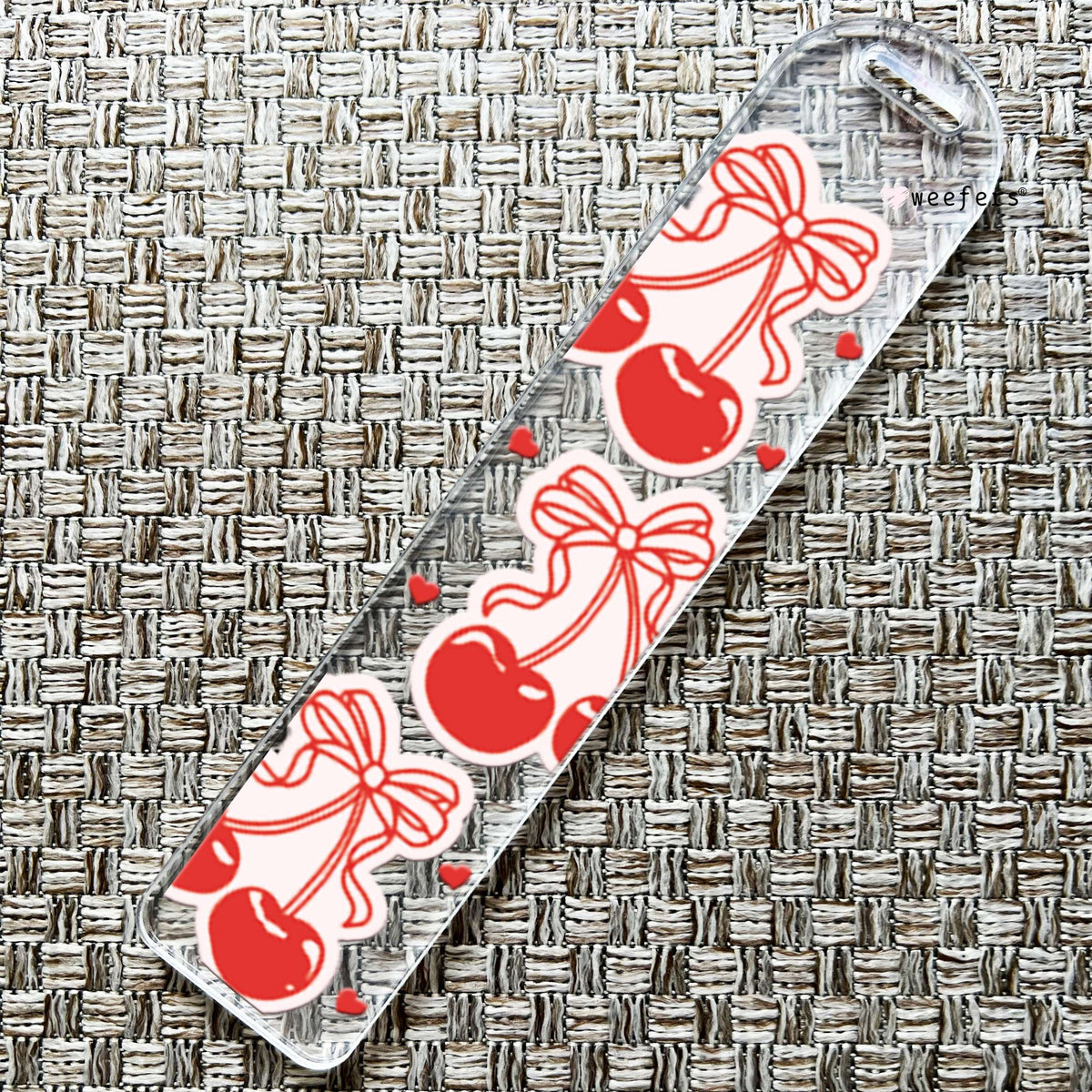 Bows And Cherries UV DTF Decal Weefers