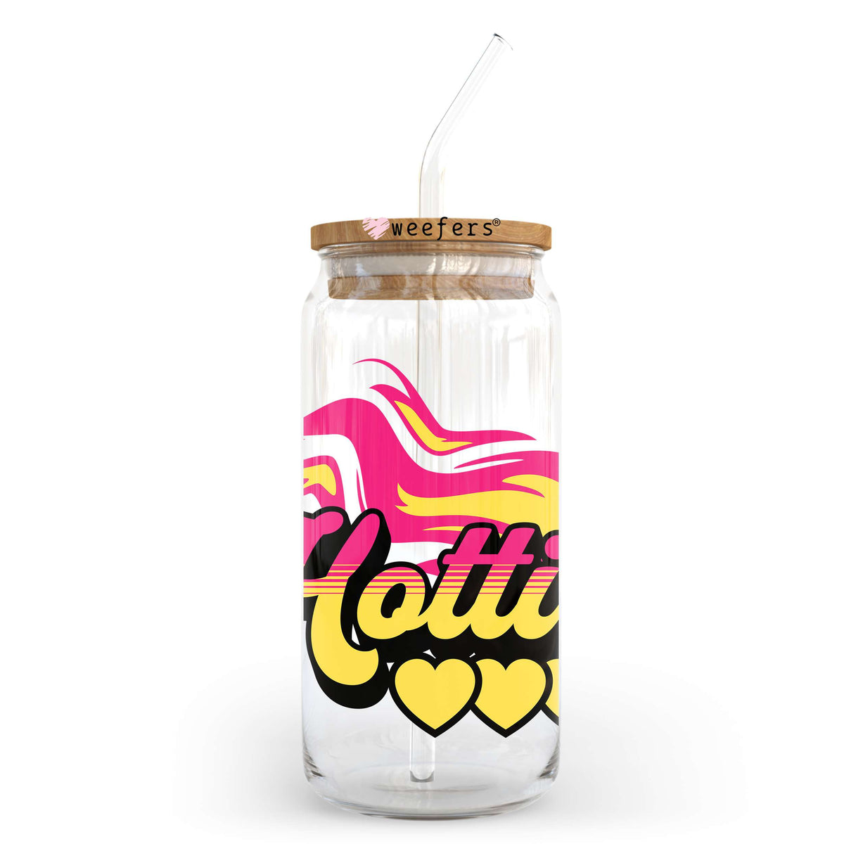 Hottie 20oz Libbey Glass Can, 34oz Hip Sip, 40oz Tumbler, 24oz Cold Cup UV DTF or Sublimation Decal Transfer Weefers
