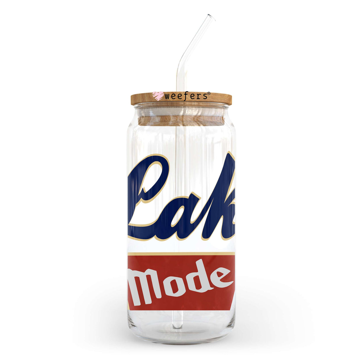 Lake Mode 20oz Libbey Glass Can, 34oz Hip Sip, 40oz Tumbler, 24oz Cold Cup UV DTF or Sublimation Decal Transfer Weefers