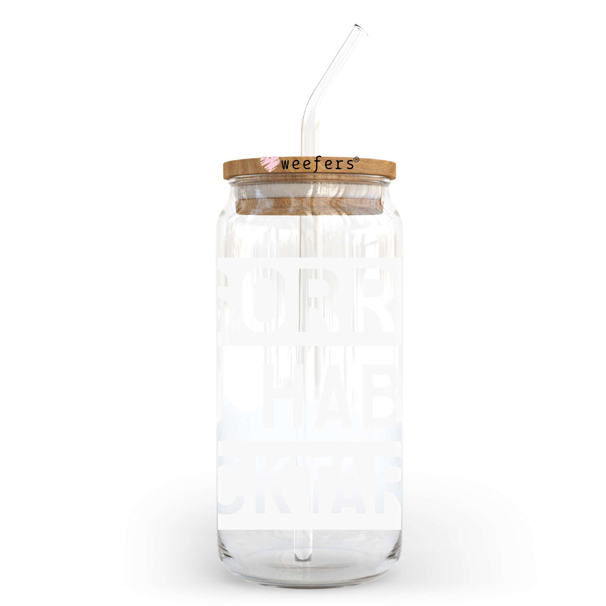 Sorry No Hablo Fucktardo White 20oz Libbey Glass Can, 34oz Hip Sip, 40oz Tumbler, 24oz Cold Cup UV DTF or Sublimation Decal Transfer Weefers