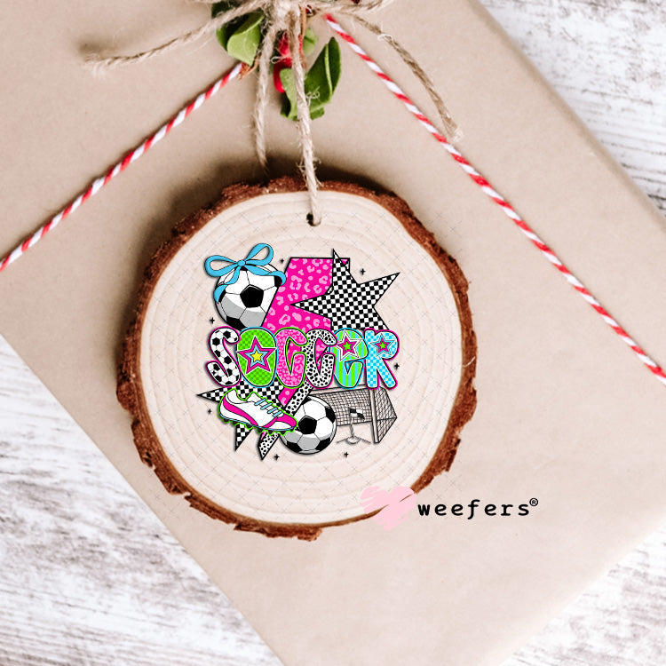UV DTF Decal - Preppy Soccer Ornament Weefers
