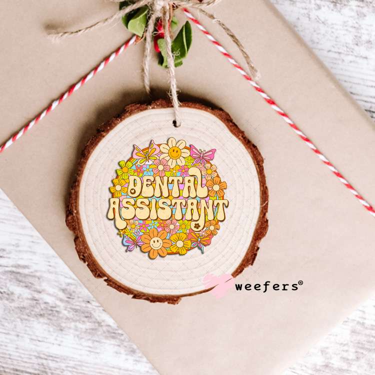 UV DTF Decal - Dental Assistant Ornament Weefers
