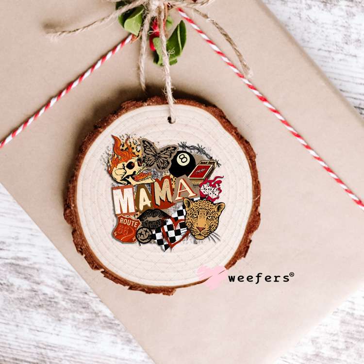 UV DTF Decal - Mama Western Ornament Weefers