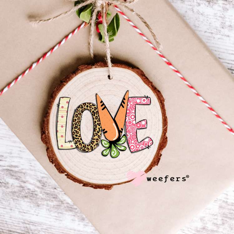 UV DTF Decal - Easter Love Ornament Weefers