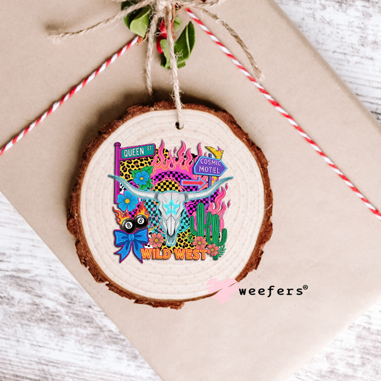 UV DTF Decal - Cosmic Hotel Wesern Ornament Weefers