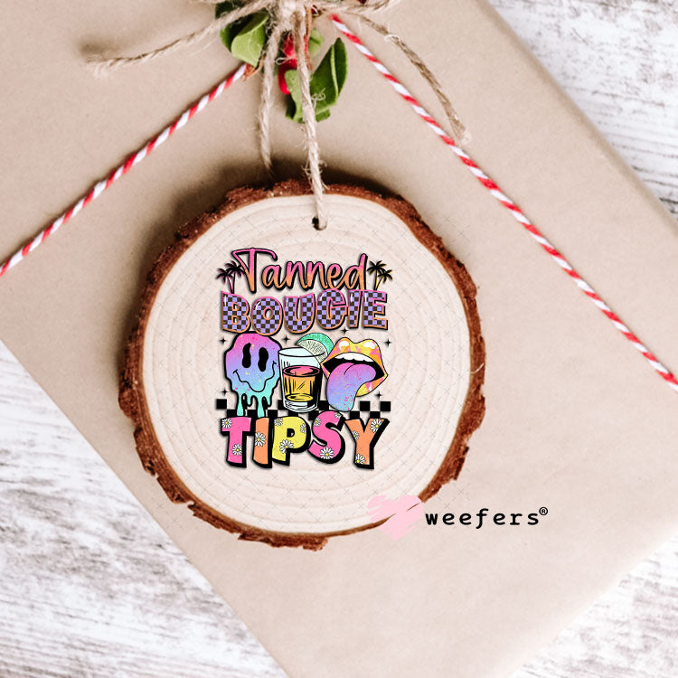 UV DTF Decal - Tanned Bougie Tipsy Ornament Weefers