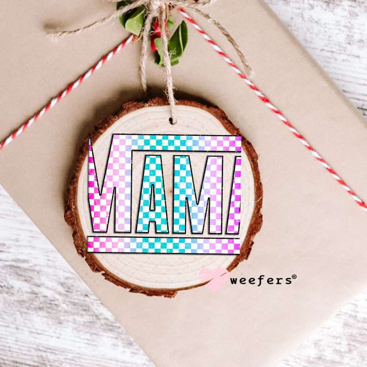 UV DTF Decal - Mama Retro Ornament Weefers