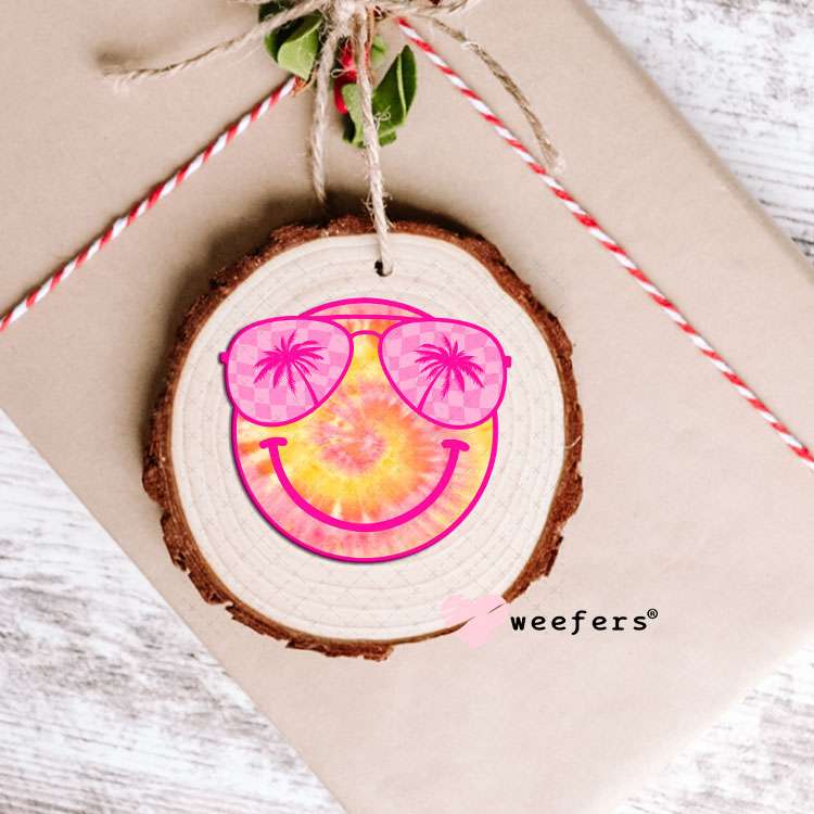 UV DTF Decal - Summer Smile Face Ornament Weefers
