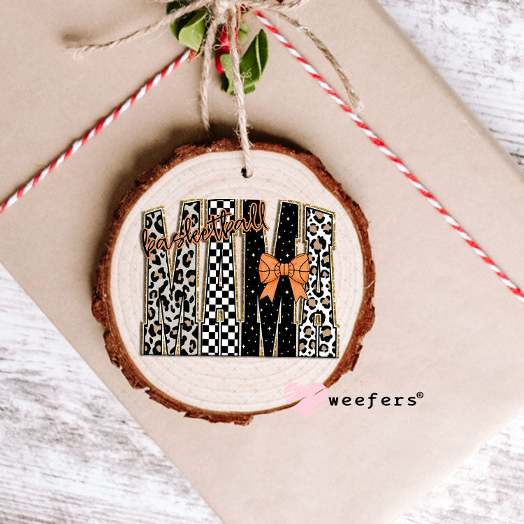 UV DTF Decal - Leopard Basketball Mama Ornament Weefers