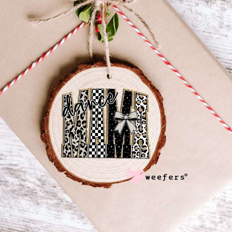 UV DTF Decal - Leopard Dance Mama Ornament Weefers