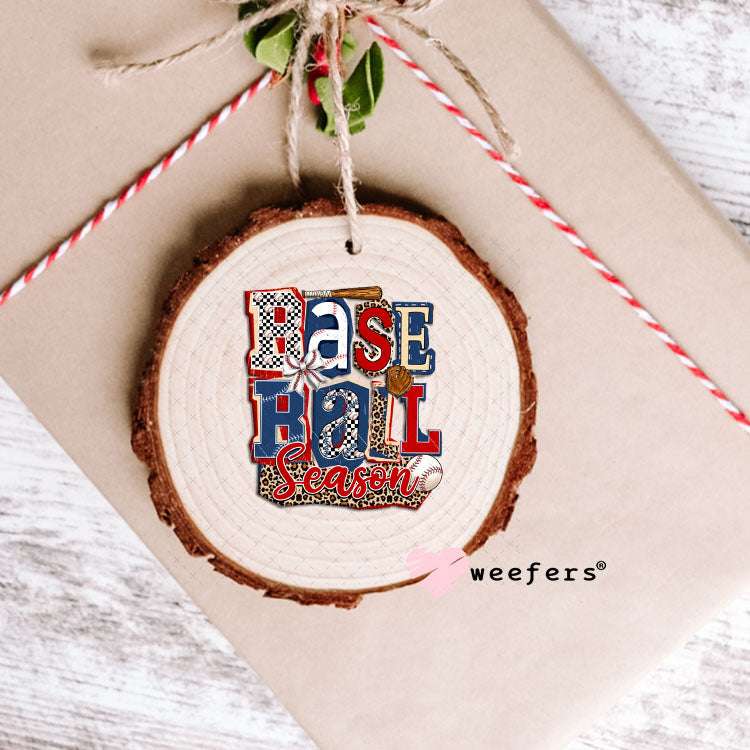 UV DTF Decal - Baseball Season Retro Ornament Weefers