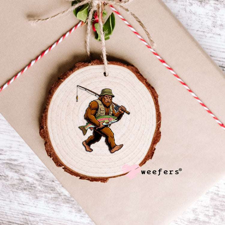 UV DTF Decal - Funny Fishing Ornament Weefers