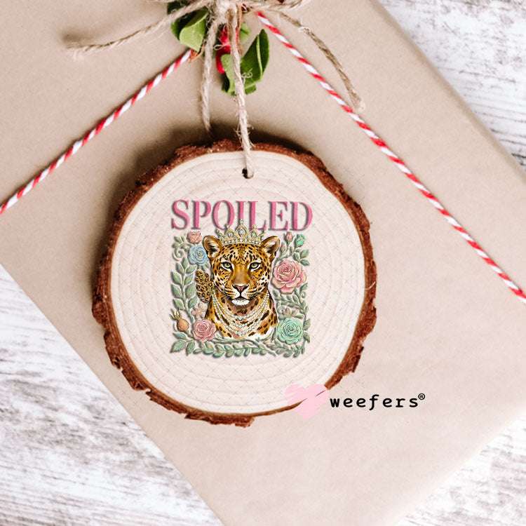 UV DTF Decal - Spoiled Tiger Ornament Weefers