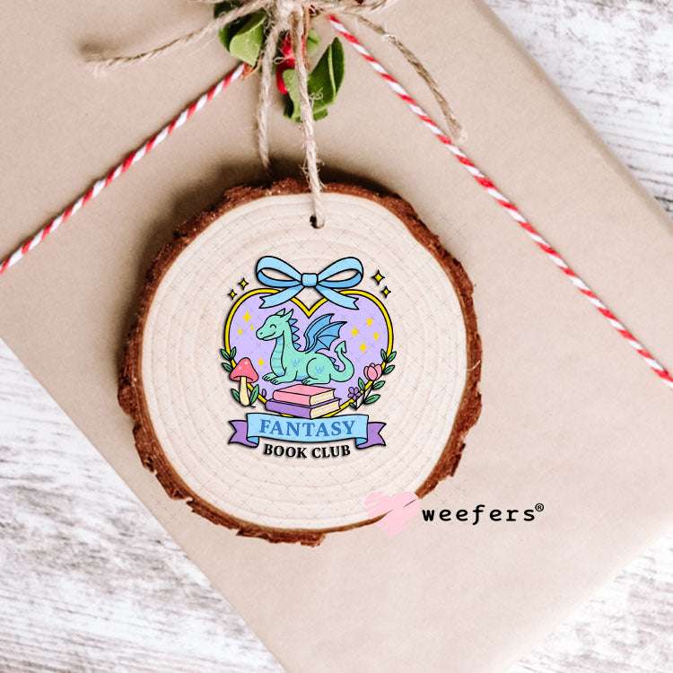 UV DTF Decal - Fantasy Book Club Ornament Weefers