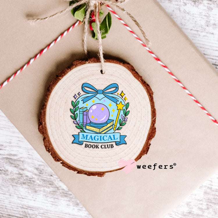 UV DTF Decal - Magical Book Club Ornament Weefers