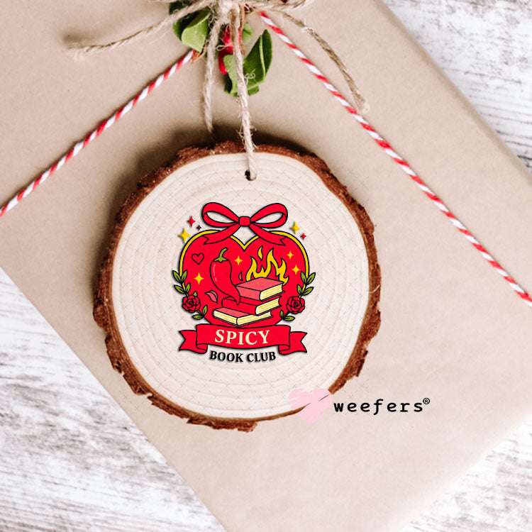 UV DTF Decal - Spicy Book Club Ornament Weefers