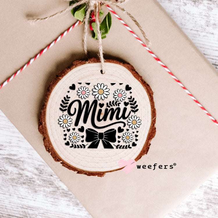 UV DTF Decal - Mimi Black Bow Ornament Weefers