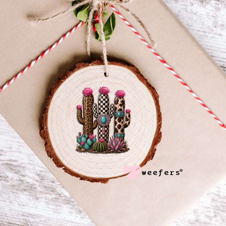 UV DTF Decal - Leopard Cactus Ornament Weefers