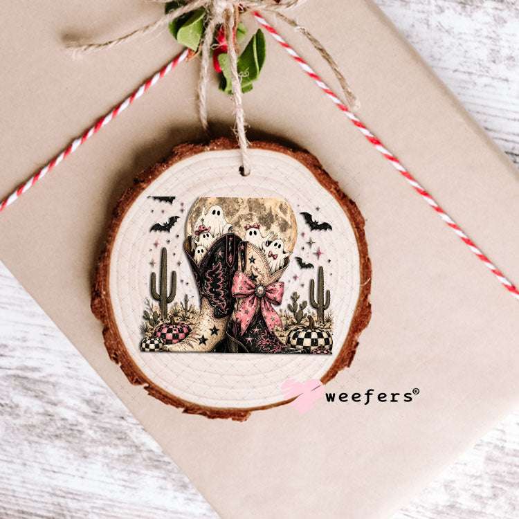 UV DTF Decal - Cowboy Ghosts Ornament Weefers