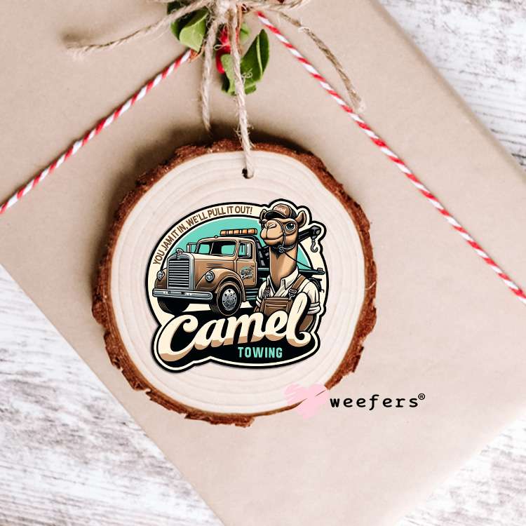 Camel Towing UV DTF Decal Ornament Weefers