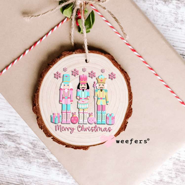 Nutcrackers Merry Christmas UV DTF Decal Ornament Weefers