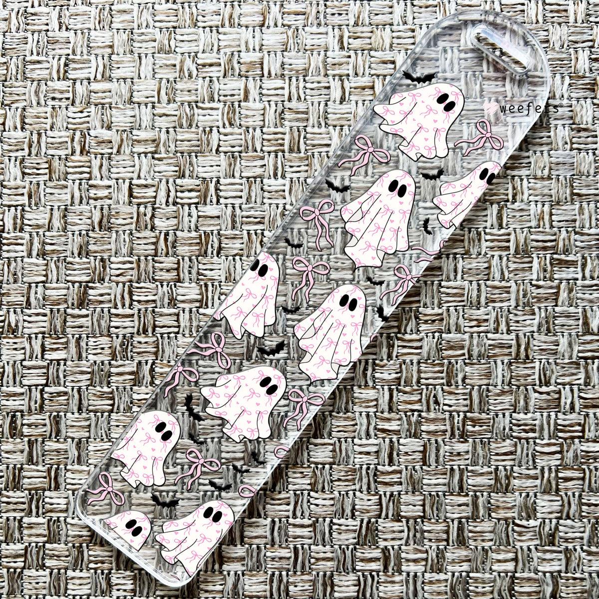 Coquette Ghosts Bookmark UV DTF Decal Weefers