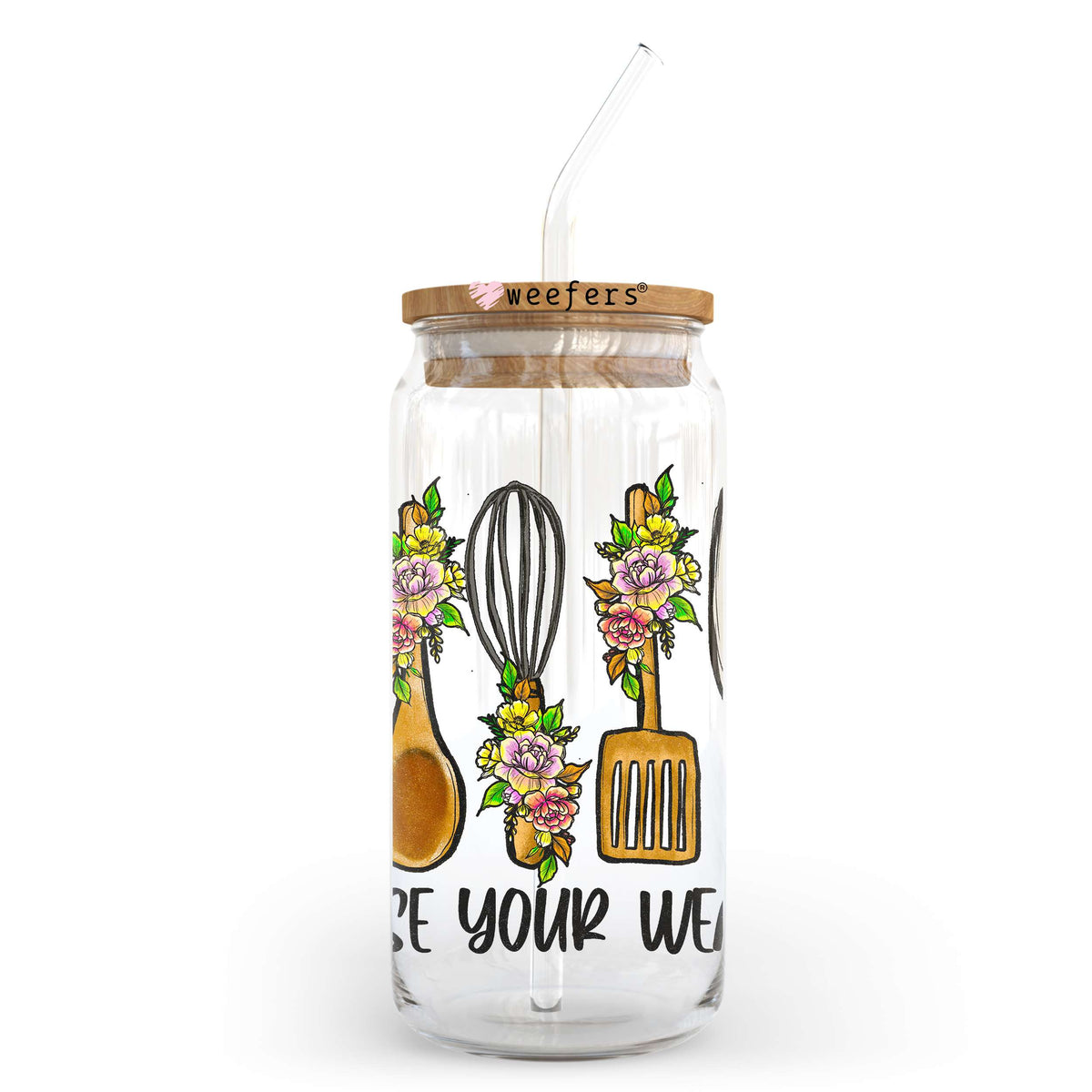 Choose Your Weapon 20oz Libbey Glass Can, 34oz Hip Sip, 40oz Tumbler, 24oz Cold Cup UV DTF or Sublimation Decal Transfer Weefers