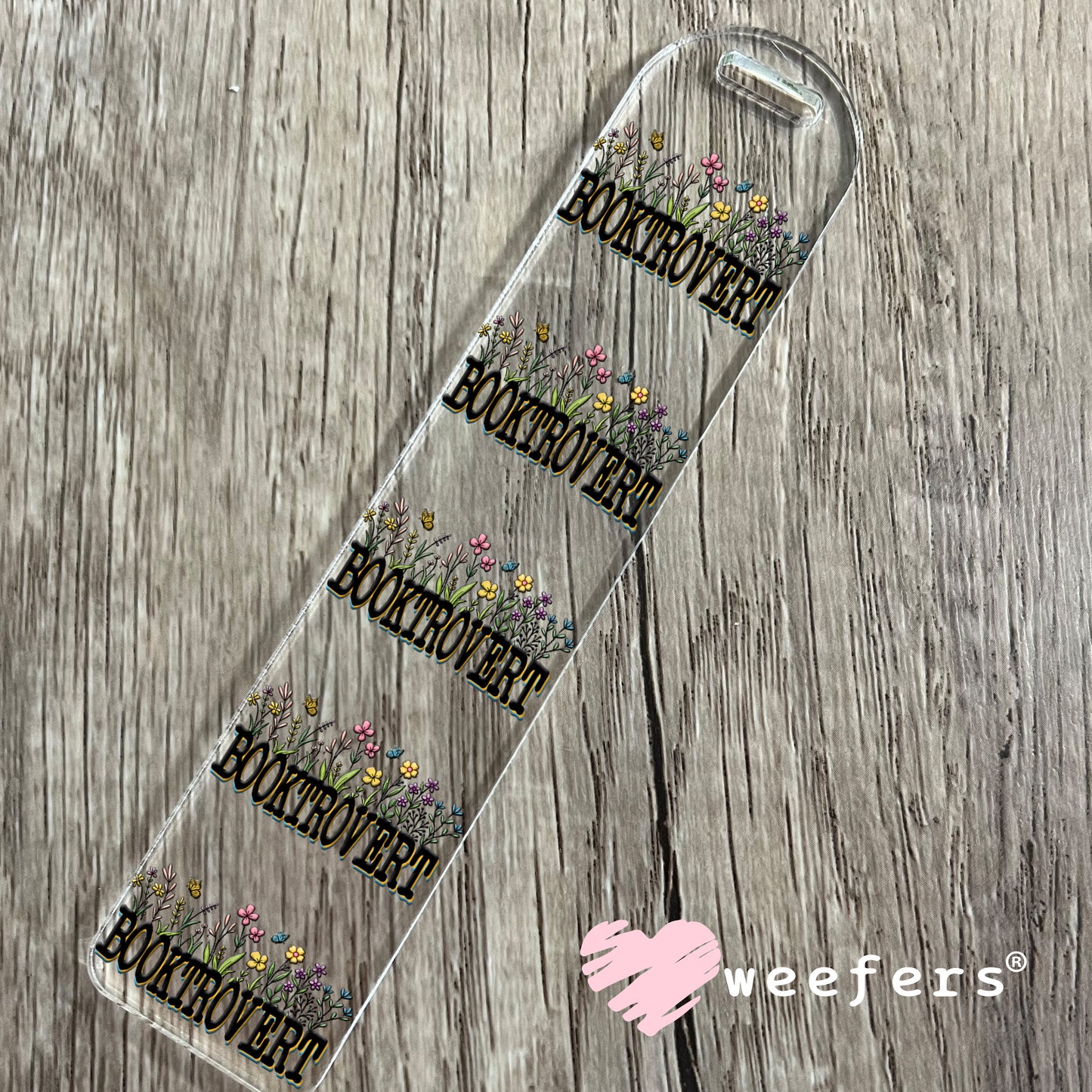 Booktrovert UV DTF Cup Wrap Bookmark Weefers