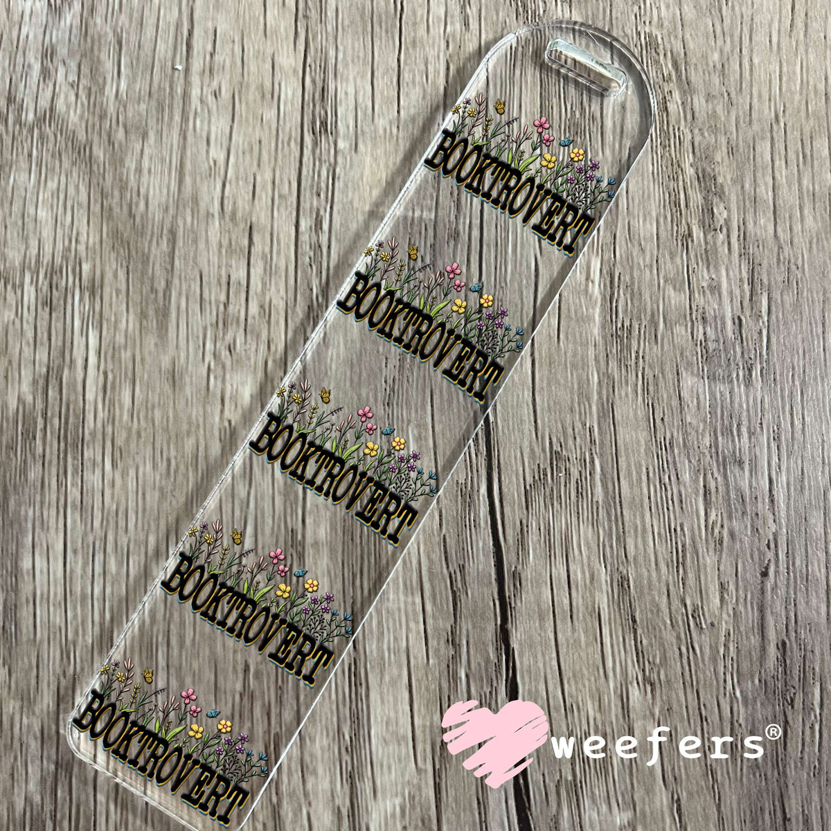Booktrovert UV DTF Cup Wrap Bookmark Weefers