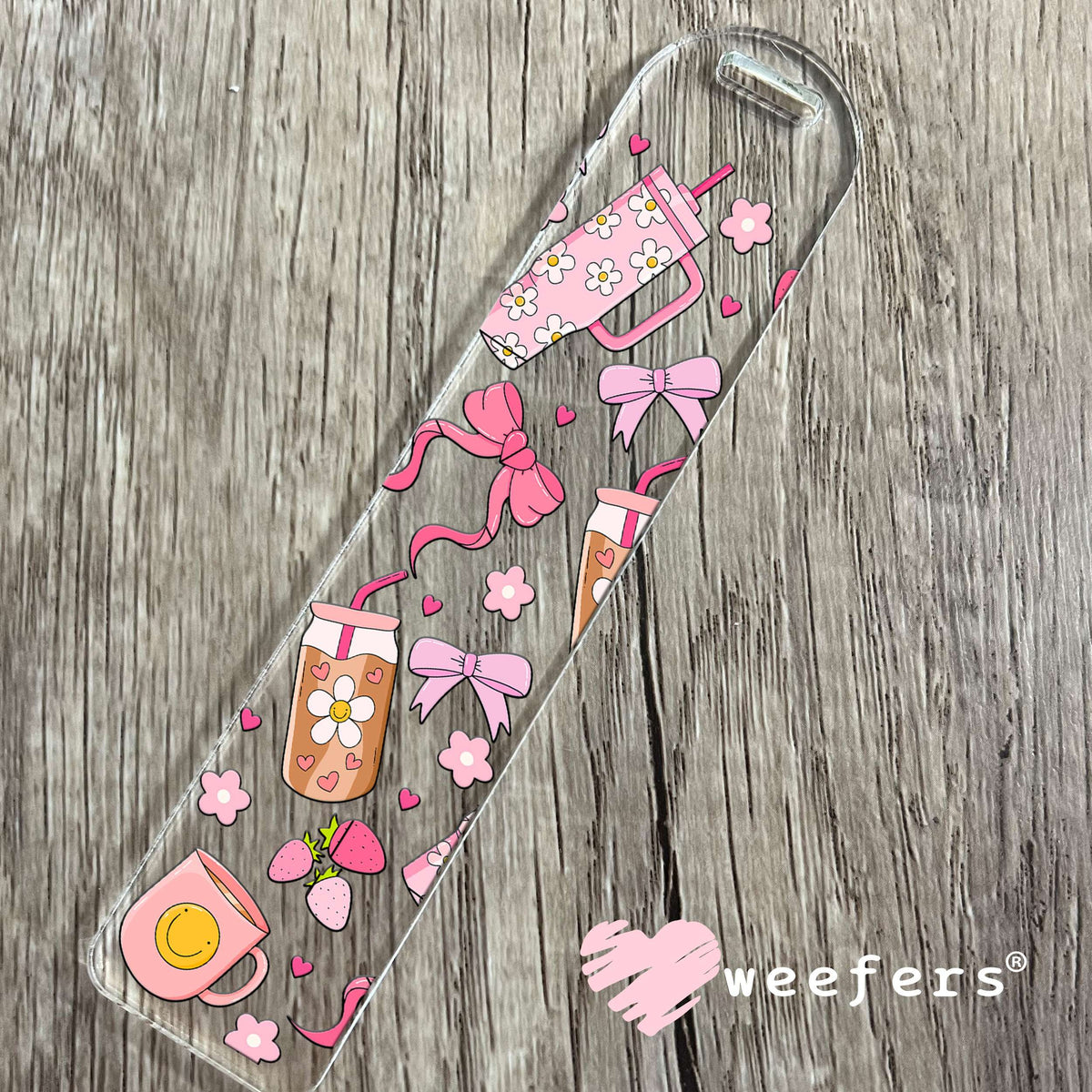 Girly Girl Favorite Things UV DTF Cup Wrap Bookmark Weefers