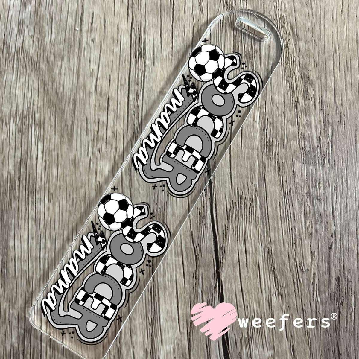 Soccer Mama UV DTF Cup Wrap Bookmark Weefers