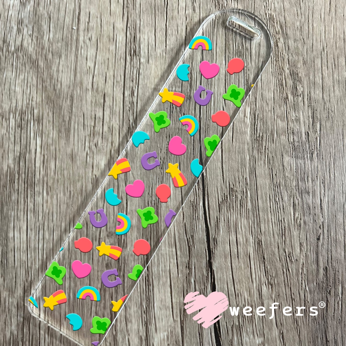 Lucky Charms UV DTF Cup Wrap Bookmark Weefers