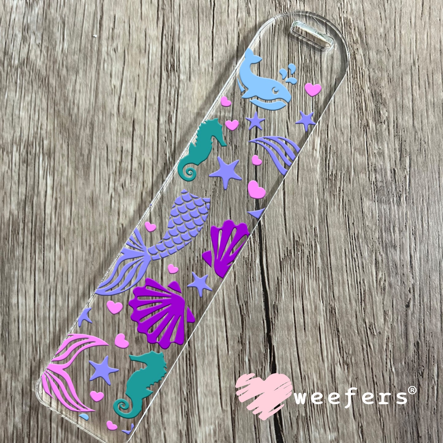 Mermaid Dreams UV DTF Cup Wrap Bookmark Weefers