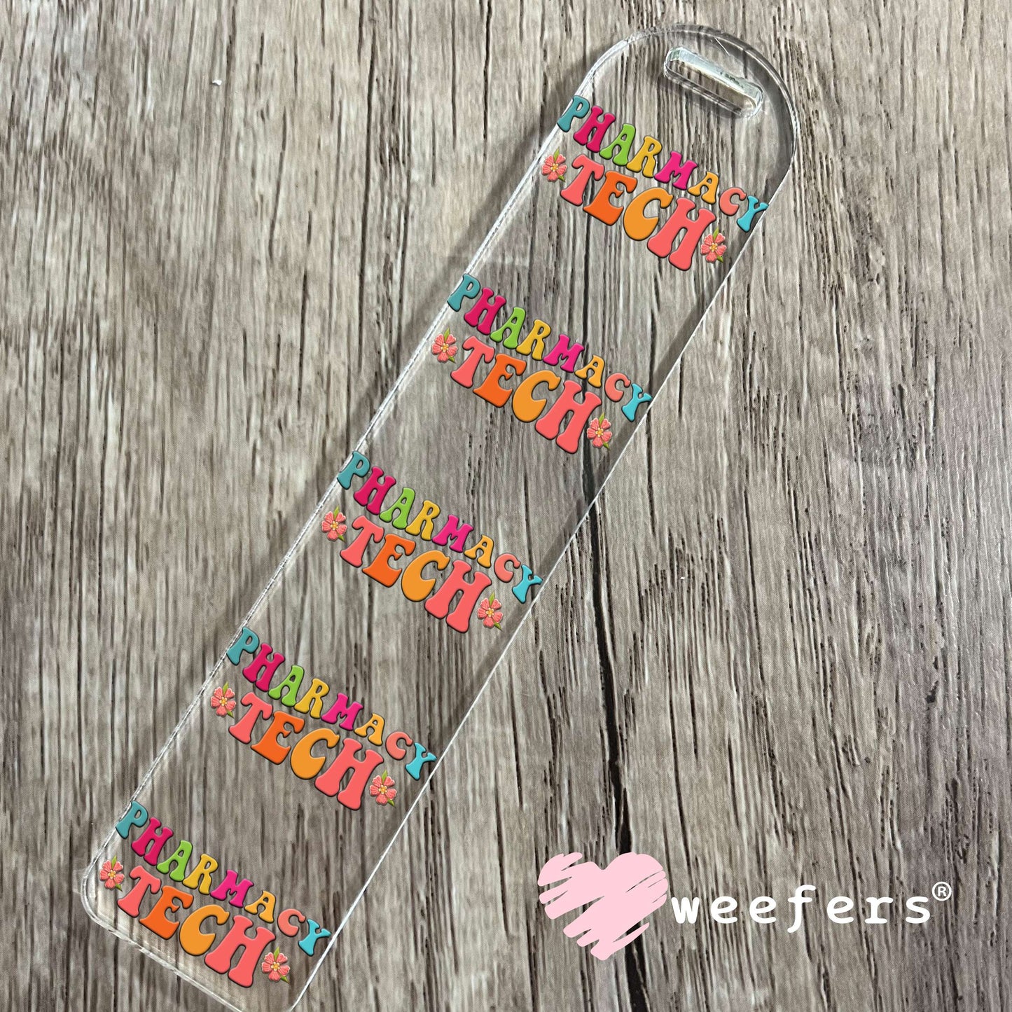 Pharmacy Tech UV DTF Cup Wrap Bookmark Weefers