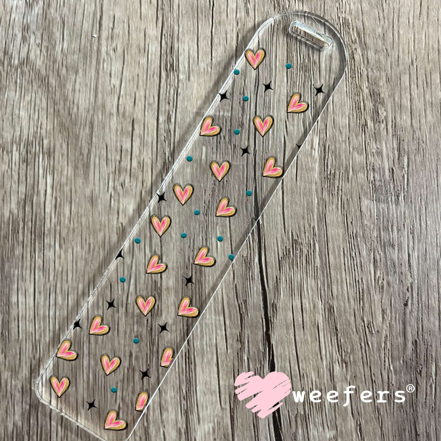 Spirit Lead Me Where my Faith is without Borders Sidekick UV DTF Cup Wrap - WEEFERS EXCLUSIVE WRAP Bookmark Weefers