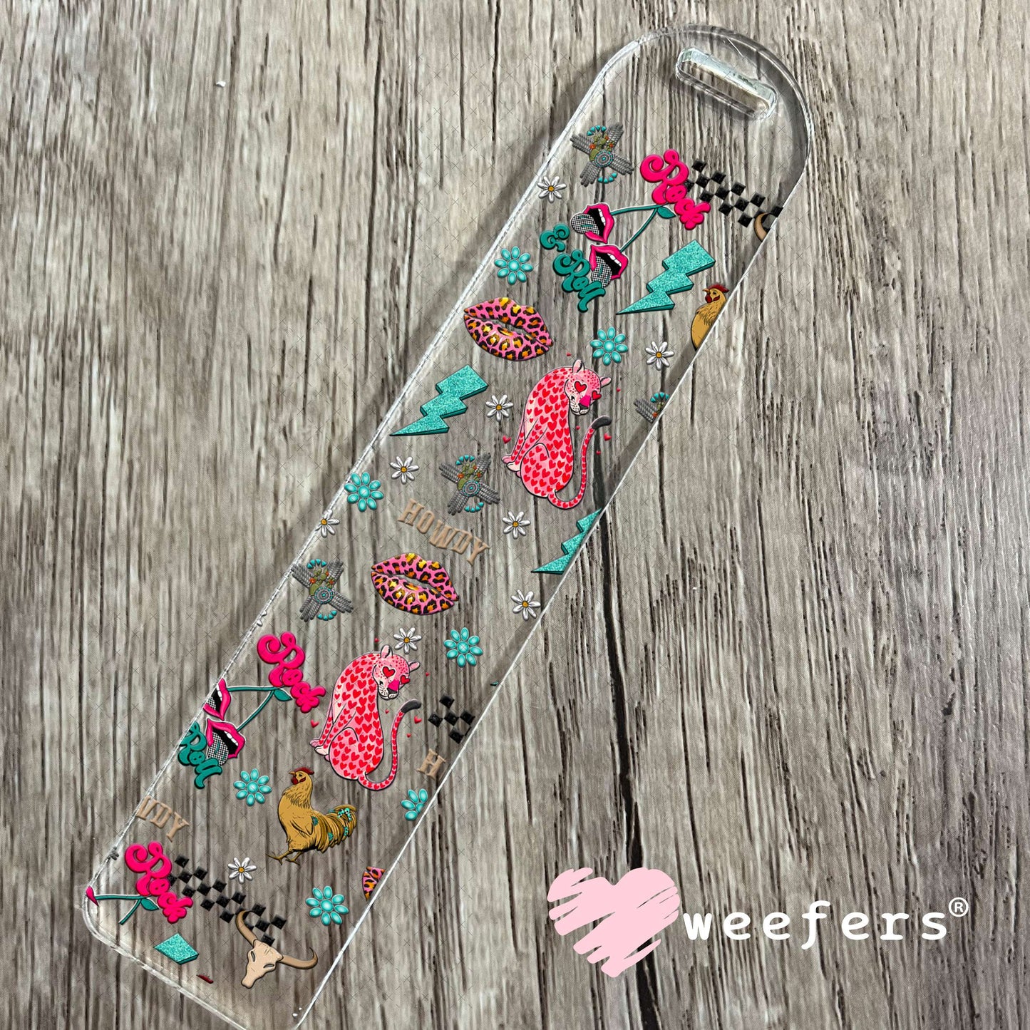 Gypsy Cowgirl Sidekick UV DTF Cup Wrap - Weefers Exclusive Wrap Bookmark Weefers