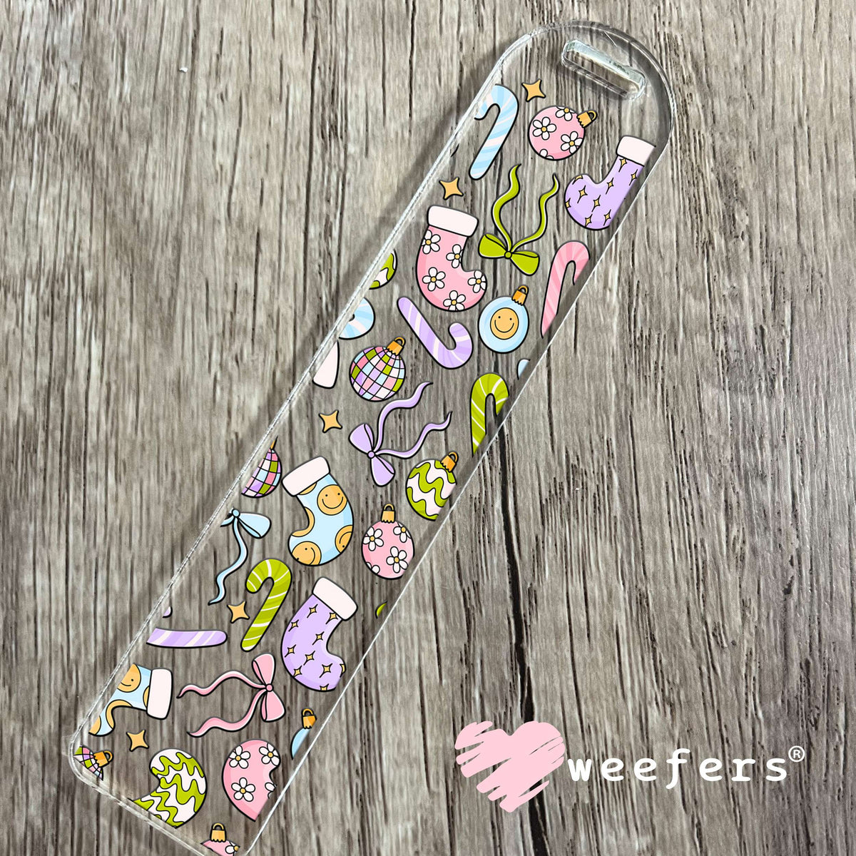 Coquette Christmas Things UV DTF Cup Wrap Bookmark Weefers