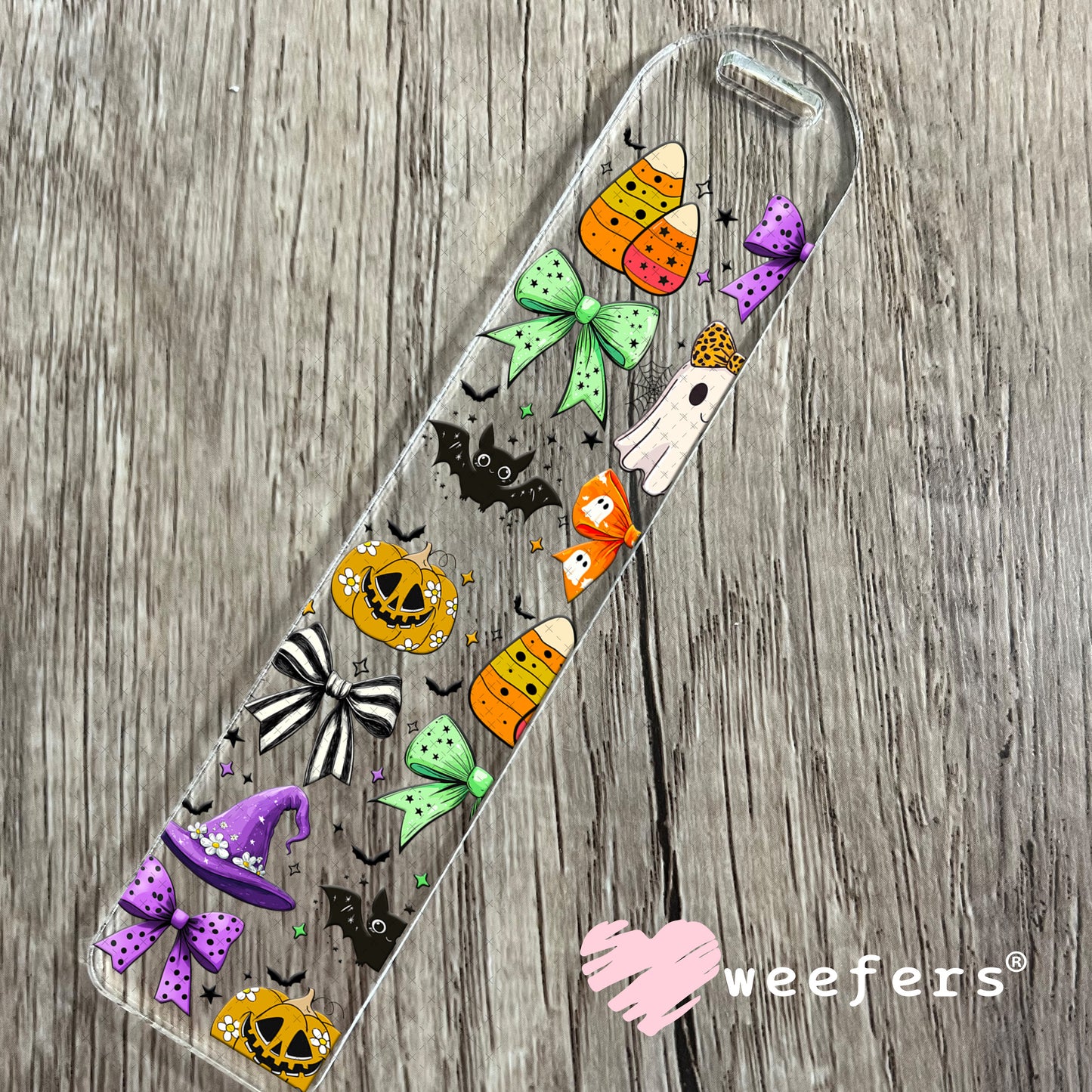 Halloween Friends UV DTF Cup Wrap - Weefers Exclusive Bookmark Weefers
