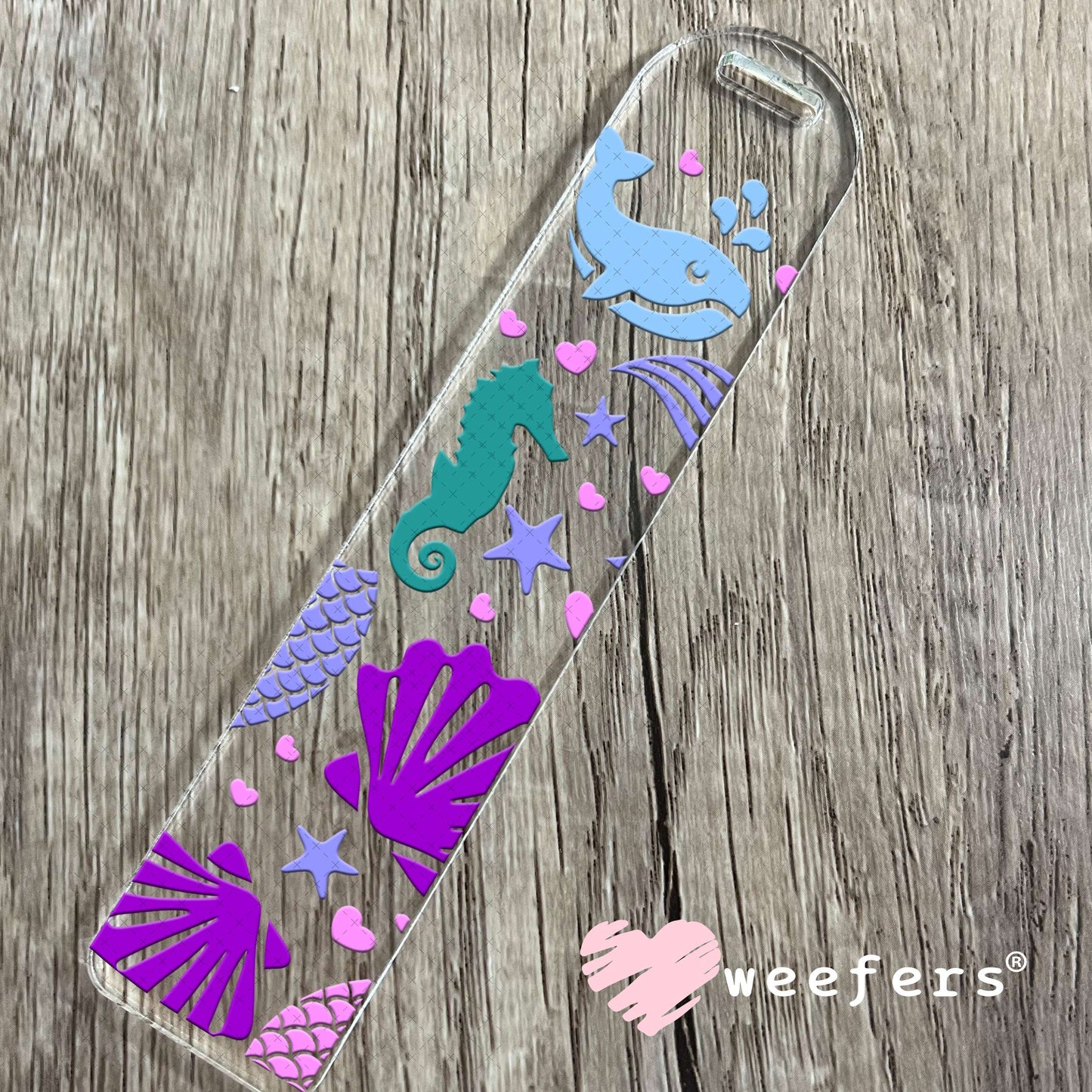 Mermaid Dreams UV DTF Cup Wrap Bookmark Weefers