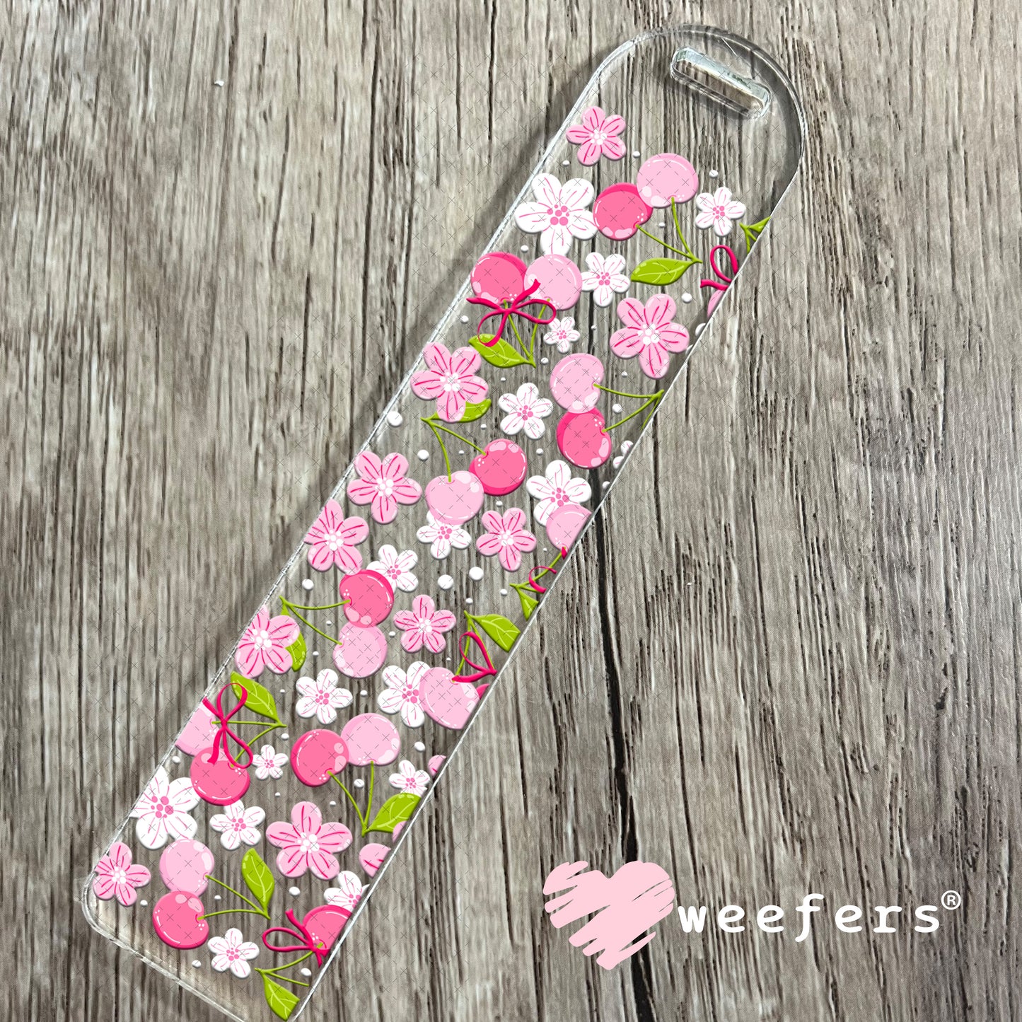 Cherry Blossoms UV DTF Cup Wrap Bookmark Weefers