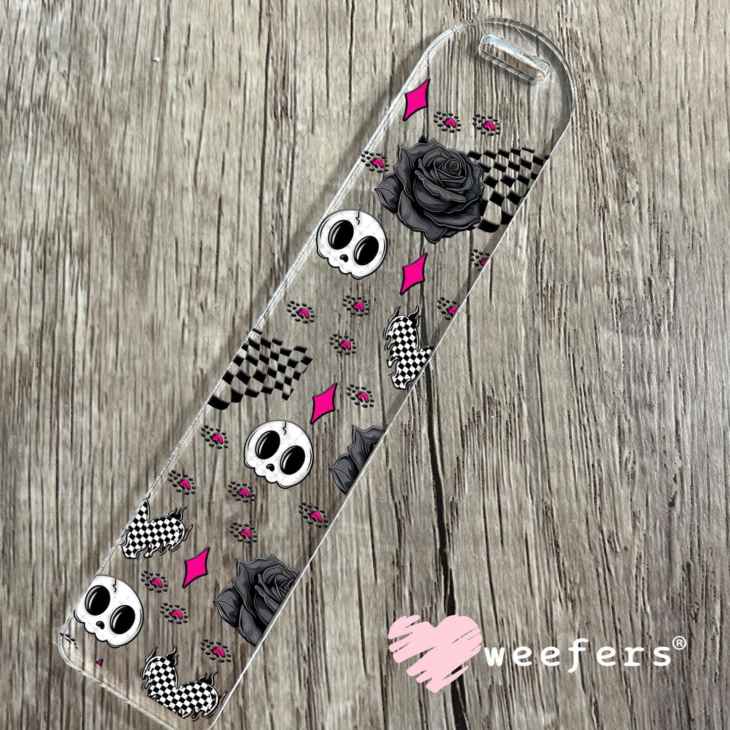 If I Ever Get Rabies You're on my Bite List Sidekick UV DTF Cup Wrap - Weefers® Exclusive Bookmark Weefers