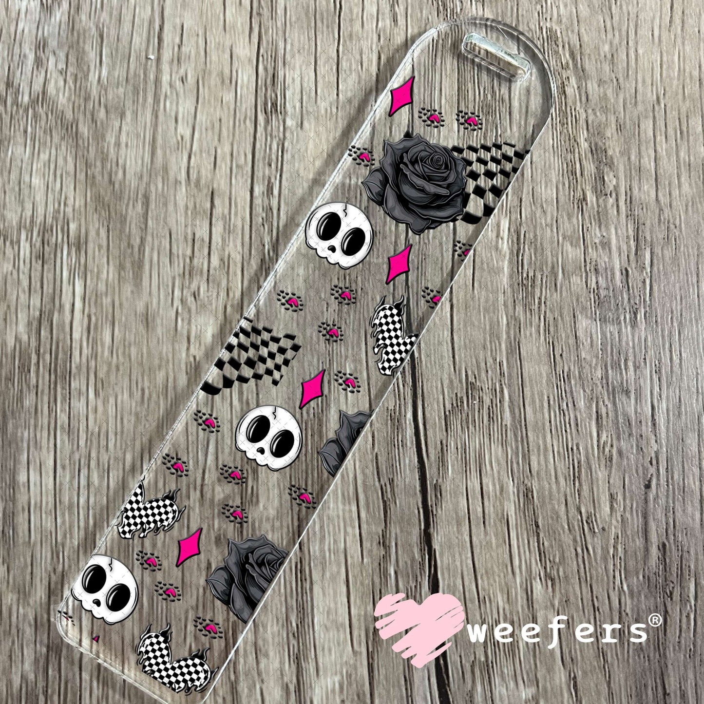 If I Ever Get Rabies You're on my Bite List Sidekick UV DTF Cup Wrap - Weefers® Exclusive Bookmark Weefers